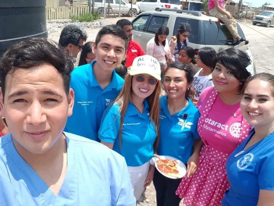 Primera brigada de salud Comité Estudiantil Matamoros
